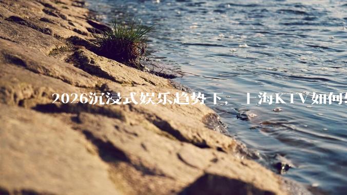 2026沉浸式娱乐趋势下，上海KTV如何转型“自助式社交声场”？_世代_情绪_用户